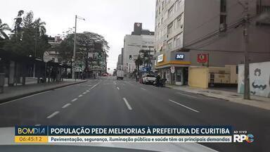 Bom Dia Paraná | População pede melhorias para a Prefeitura de Curitiba | Globoplay Bom Dia Paraná | População pede melhorias para a Prefeitura de Curitiba | Globoplay