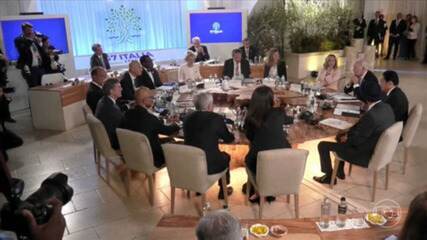 A ajuda à Ucrânia foi um dos principais assuntos do primeiro dia da Cúpula do G7