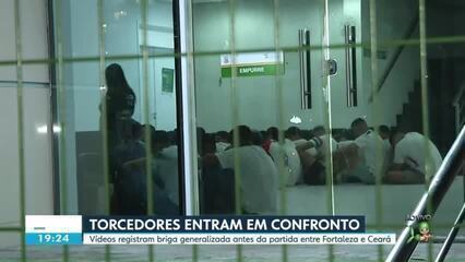 Mais de 100 torcedores são presos após briga generalizada