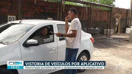 Prazo para vistoria em veículos por app começa em março
