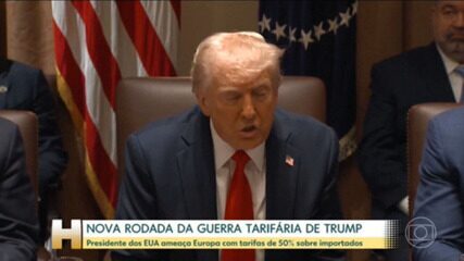 Donald Trump reativa guerra tarifária com ameaça à Europa