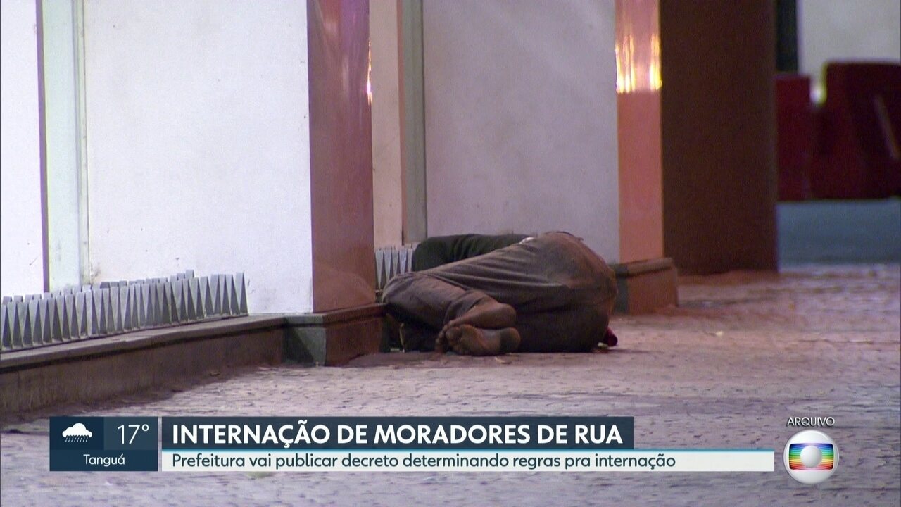 Prefeitura vai publicar decreto com normas pra internação de moradores de rua